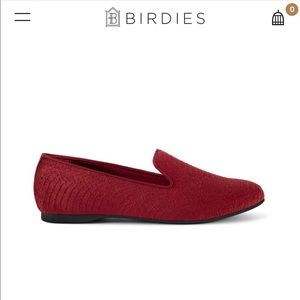 Birdies: the Starling in Burgundy Python